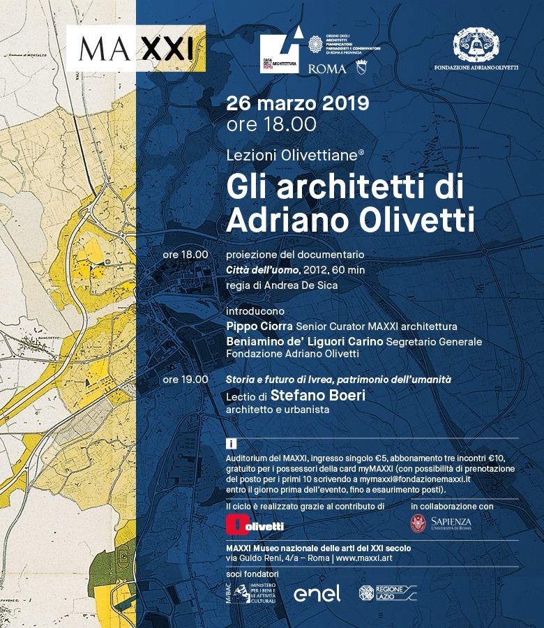 MAXXI Lezioni Olivettiane Boeri