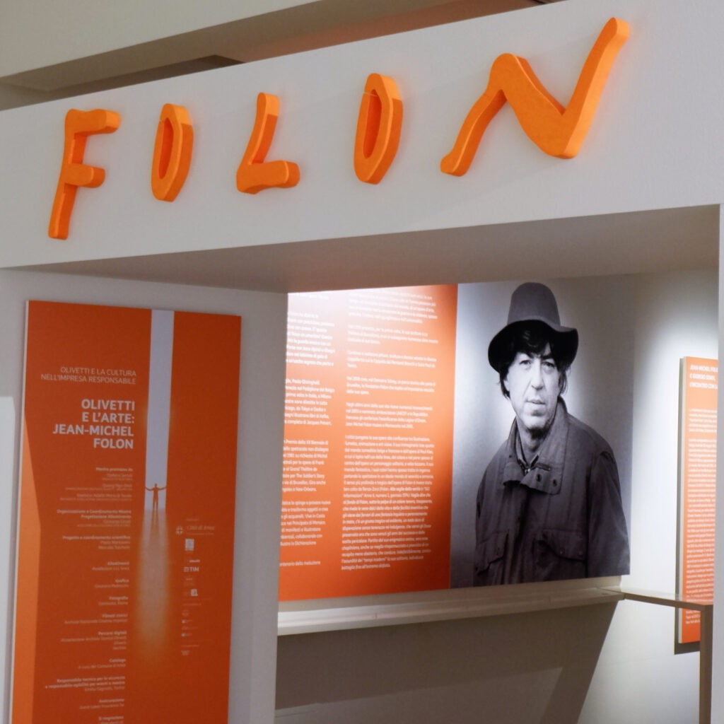 Folon e la Olivetti in mostra a Ivrea 7 folon